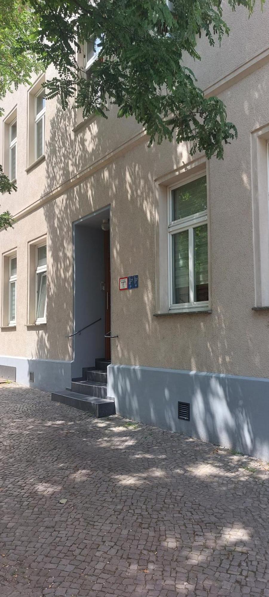 Ferienwohnung Am Bahnhof برنبورغ المظهر الخارجي الصورة