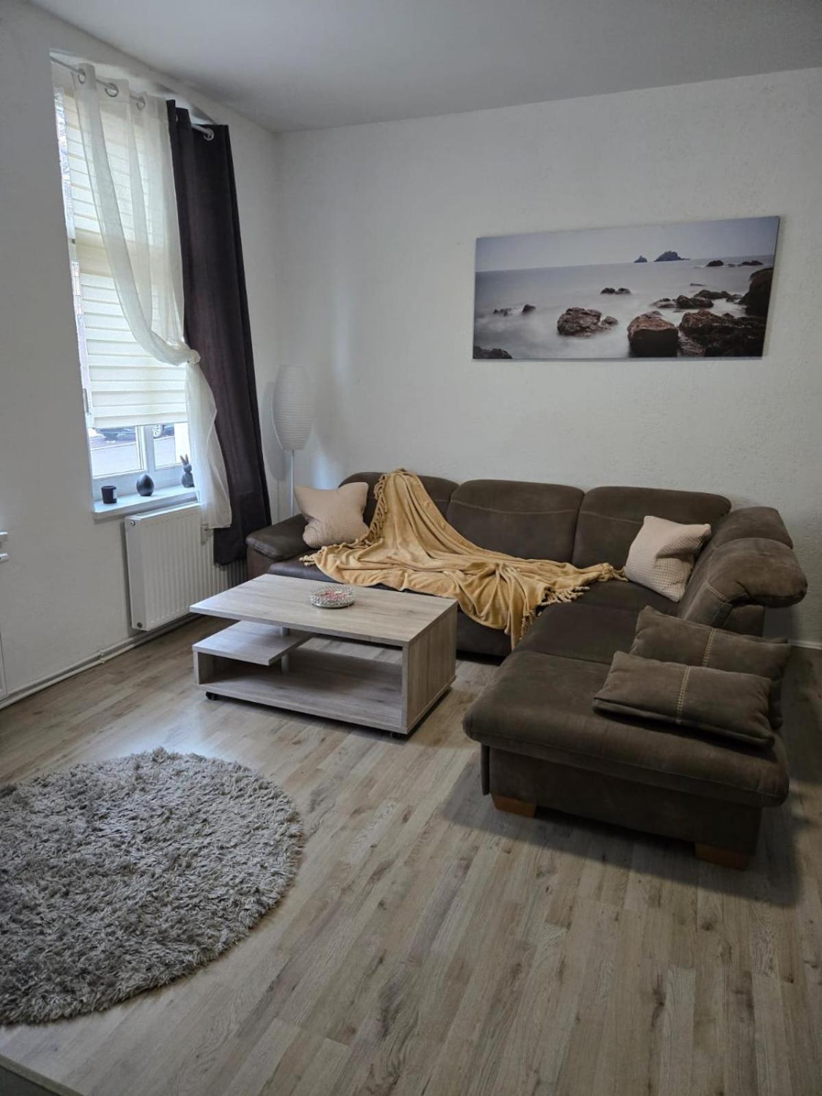 Ferienwohnung Am Bahnhof برنبورغ المظهر الخارجي الصورة